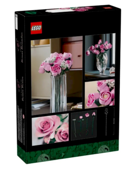 LEGO Botanicals 10374 Pink rose bouquet Konstruktors (10374)