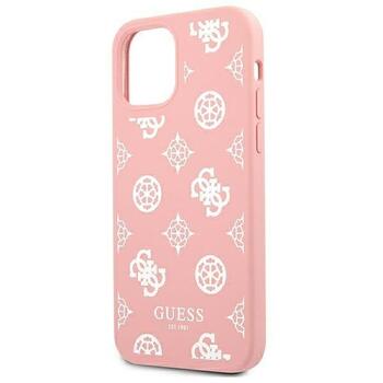 Guess GUHCP12LLSPEWPI Peony Collection Защитный чехол для iPhone 12 Pro Max 6,7
