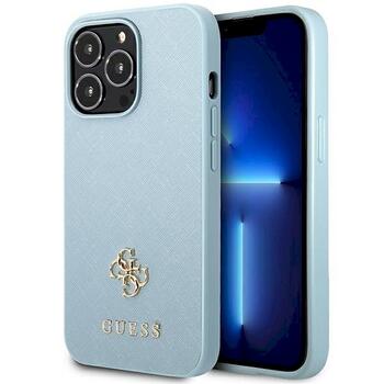 Guess GUHCP13XPS4MB Saffiano 4G Small Metal Logo Защитный чехол для iPhone 13 Pro Max 6,7
