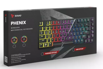 Savio Phenix Беспроводная Игровая Kлавиатура ENG (5901986048572)