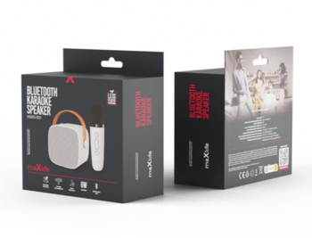 Maxlife MXKS-100 Bluetooth karaoke Skaļrunis + Mikrofons (MXKS-100-WH)