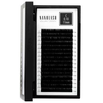 Nanolash Volume Lashes Ресницы для наращивания 0.10 D 11 mm (5905997306270)