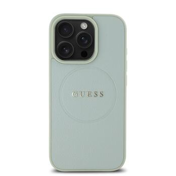 Guess PU Grained Classic Logo MagSafe Case Чехол для Apple iPhone 16 Pro (GUHMP16LPGHSMMN)