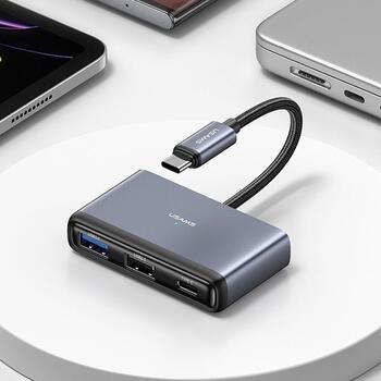 Usams 5in1 USB 2.0 / USB 3.0 / USB-C / TF / SD / hubs (SJ628HUB01)