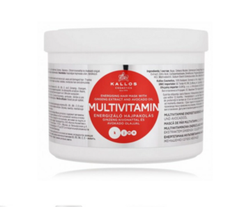 Kallos Multivitamin Energising Маска для волос 1000 ml (5998889512064)