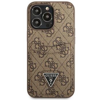 Guess GUHCP13LP4TPW Hardcase 4G Triangle Logo Cardslot Защитный чехол для iPhone 13 Pro / 13 6,1