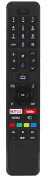 Lamex LXP43160 Toshiba / VESTEL RC43160N (CT-8563) TV pults Netflix / YouTube (LXP43160)