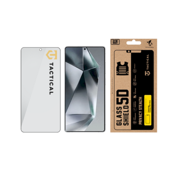 Tactical Glass Shield Privacy Stealth 5D Защитное стекло для Samsung Galaxy S26 Ultra / чёрный (TA-57983129151)