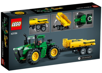 LEGO 42136 John Deere 9620R 4WD Tractor Konstruktors (LEGO 42136)