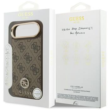 Guess 4G Strass Logo MagSafe Защитный чехол для iPhone Air / коричневый (GUHMP17MP4GRMDEW)