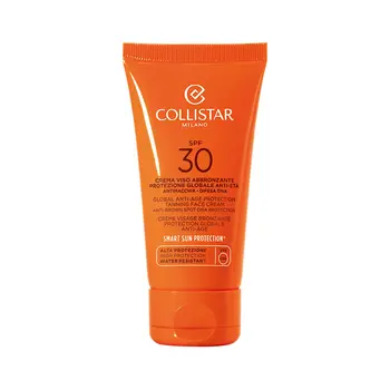 Collistar Global Anti-Age Protection Tanning Face Cream Крем для лица для загара SPF 30 50 ml (8015150260596)