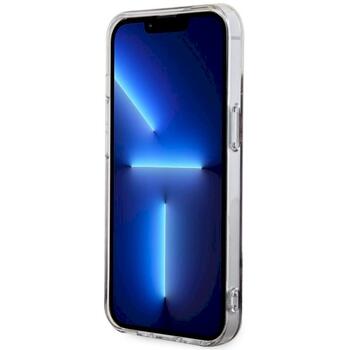 Guess GUHMP14SHTMRSU Golden Marble MagSafe Aizsargapvalks priekš iPhone 14 / 15 / 13 6.1