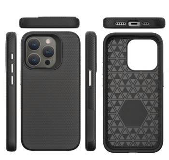Vmax Triangle Case Aizsargapvalks Priekš Samsung Galaxy A14 4G / 5G (VMAX-TC-SM-A14-BK)