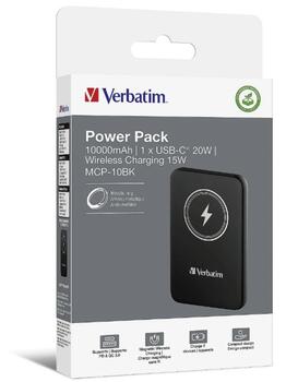 Verbatim Power Bank Беспроводные Накопители Энергии 10000 mAh (32245V)