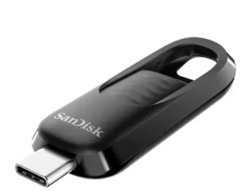 SanDisk Ultra Slider USB-C Флеш Накопитель 64GB (SDCZ480-064G-G46)