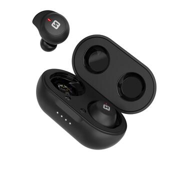 Swissten TWS Stone Buds Bluetooth Стерео Гарнитура с Микрофоном (SW-SB-TWS-BK)