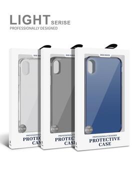 Dux Ducis Light Case Premium Прочный Силиконовый чехол для Apple iPhone 7 / 8 Прозрачно- Синий (DUXD-LGT-IPH7-BL)