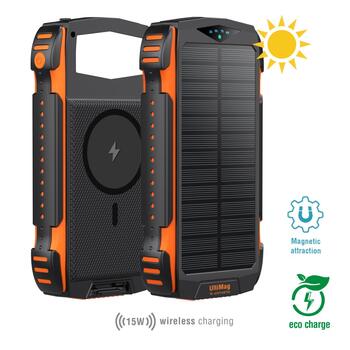 4smart Solar Power Bank Переносная зарядная батарея UltiMag 20000 mAh (496560)