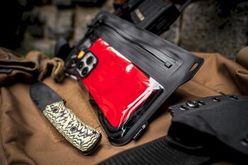 Tactical Splash Pouch 2.0 Водонепроницаемый чехол для телефона / асфальт (TA-57983121654)