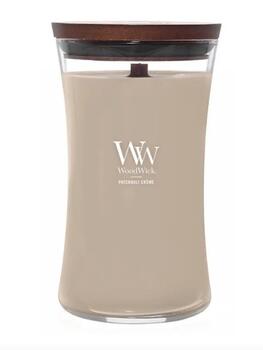 Woodwick Patchouli Créme Aromātiskā Svece 609,5g (5038581167848)