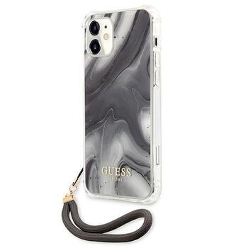 Guess GUHCP12SKSMAGR Marble Collection Защитный чехол для iPhone 12 mini 5,4