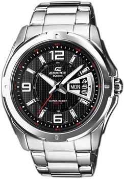 CASIO EF-129D-1AVEF Vīriešu pulkstenis (EF-129D-1AVEF)