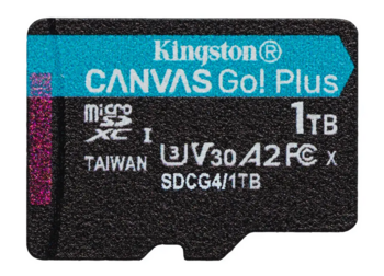 Kingston Canvas Go Plus MicroSDXC Atmiņas karte 1TB (SDCG4/1TB)
