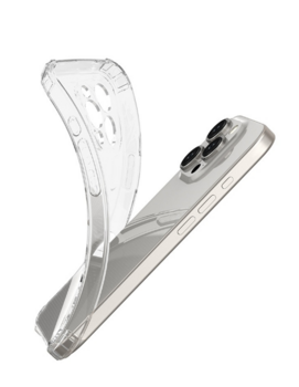 Mocco Anti Shock 1.5 mm Силиконовый чехол для Apple iPhone 17 Pro (MO-ANSH-IP-17PR-TR)