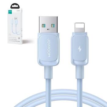 Joyroom S-AL012A14 USB - Lightning Кабель для зарядки 2.4A 480Mb/s 1.2m / синий (S-AL012A141.2M-BLU)