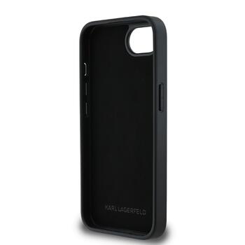 Karl Lagerfeld Fixed Glitter Metal K&CH Case Aizsargapvalks priekš Apple iPhone 16e (KLHCPSE4PFGKCPK)
