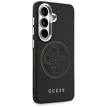 Case Guess Perforated Logo MagSafe Защитный чехол для Samsung Galaxy S26 / чёрный (GUHMS26S5PG4SRGK)