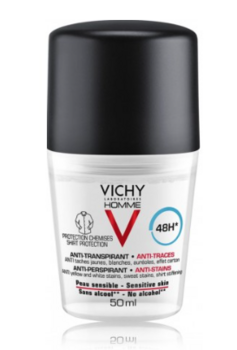 Vichy Homme 48H Антиперспирант 2 x 50 ml (3433425221649)
