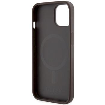 Guess GUHMP14MHGCFSEW GCube Stripes MagSafe Защитный чехол для iPhone 14 Plus / 15 Plus 6.7