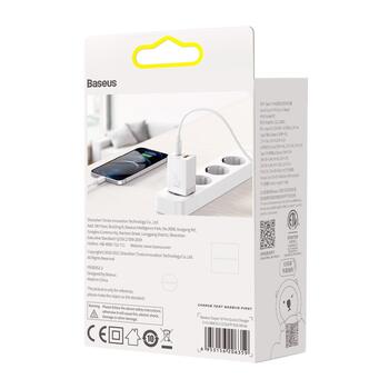 Baseus Super Si PD  Зарядное Устройство 30W /  1x USB-C / 1x USB (BRA012292)