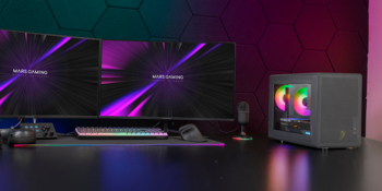 Mars Gaming MCXPS mATX Ultra-Compact Gaming PC Case with MESH & Glass Panel (MCXPS)