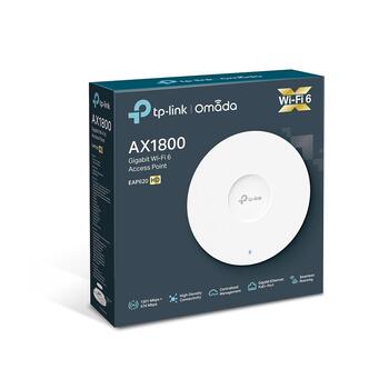 TP-Link EAP620 Wi‑Fi 6 AX1800 Точка доступа MU-MIMO / Dual Band / 1x RJ45 / 1000Mb/s (TL-EAP620 HD)