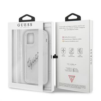 Guess GUHCP12LKTRSVSI Hardcase Vintage Script Защитный чехол для iPhone 12 Pro Max 6,7