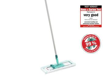 LEIFHEIT Profi Profi micro duo XL Grīdas birste ar alumīnija kātu 42cm (55045)