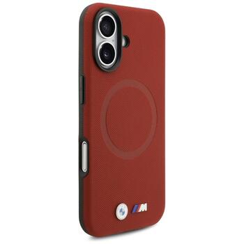 BMW M FW Metal Logo MagSafe Case Aizsargapvalks priekš Apple iPhone 17 (BMHMP17S25PFWSMR)