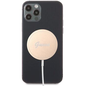 Guess wireless charger GUCBMSLRD Беспроводное зарядное устройство 15W MagSafe / золотой (GUCBMSLRD)