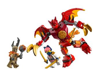 LEGO NINJAGO 71851 Kai's Dragon Mech Battle Pack Konstruktors (71851)