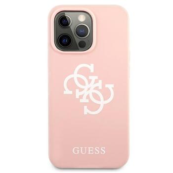 Guess GUHCP13LLS4GWPI Silicone 4G Logo Защитный чехол для iPhone 13 Pro / 13 6,1