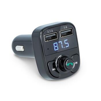 Forever TR-330 Bluetooth FM Transmitter Ar Uzlādes Ligzdām USB 12 / 24V (GSM028009)