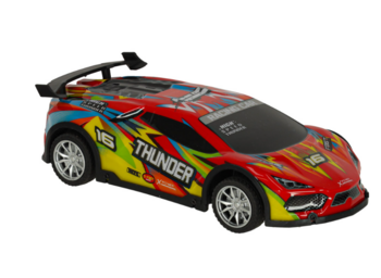 RoGer Спорткар Игрушечный Автомобиль RC с световыми эффектами 1:18 (RO-3373-RD)