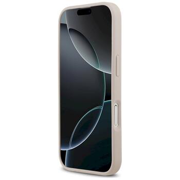 Guess 4G Circle Classic Logo MagSafe Защитный чехол для iPhone 17 / розовый (GUHMP17SP4PGRSGP)