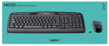 Logitech MK330 Bezvadu Tastatūras Un Peles Komplekts EN (920-003989)