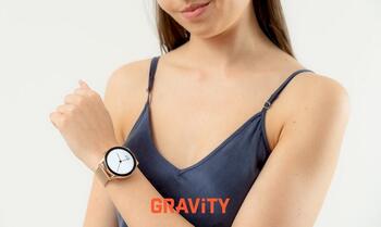 Smartwatch Gravity Ремешок + браслет GT11-8 / розовое золото (GT11-8)
