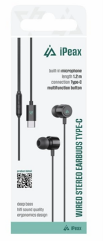 iPeax Wired Наушники USB-C (90010135)