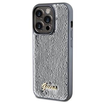 Guess GUHCP14LPSFDGSS Hardcase Sequin Script Metal Защитный чехол для iPhone 14 Pro 6.1