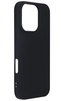 Mocco Satin Flex Cover Чехол для Apple iPhone 16 Pro Max (MO-SF-IP-16PRMAX-BK)